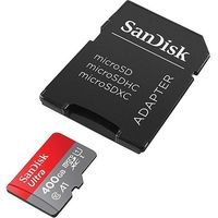 Hoy en Amazon, los 400 GB en formato MicroSDXC de la SanDisk Ultra están casi a precio mínimo, por sólo 53,99 euros