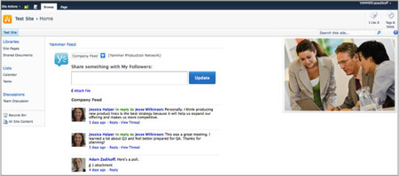 Yammer se convierte en la red social por defecto de Office 365