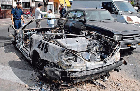 Mercedes SL 500 cocinado a la argentina
