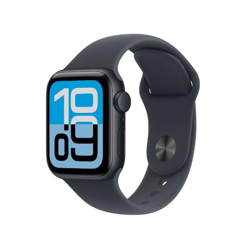 Apple Watch SE 3 GPS caja de aluminio color medianoche de 40 mm y correa deportiva