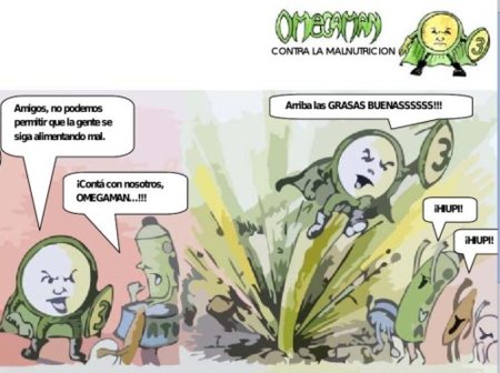Omegaman: un superhéroe de la alimentación
