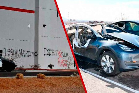 Concesionario de Tesla vandalizado con napalm casero en Alburquerque