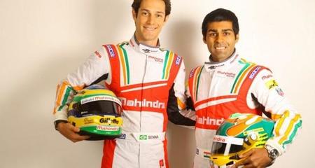 Bruno Senna y Karun Chandhok fichan por el equipo Mahindra para la Fórmula E
