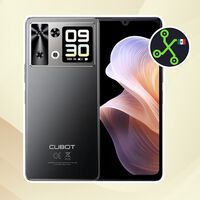 Celular Android barato con 12 GB de RAM y dos pantallas. Se puede usar con dos compañías telefónicas al mismo tiempo