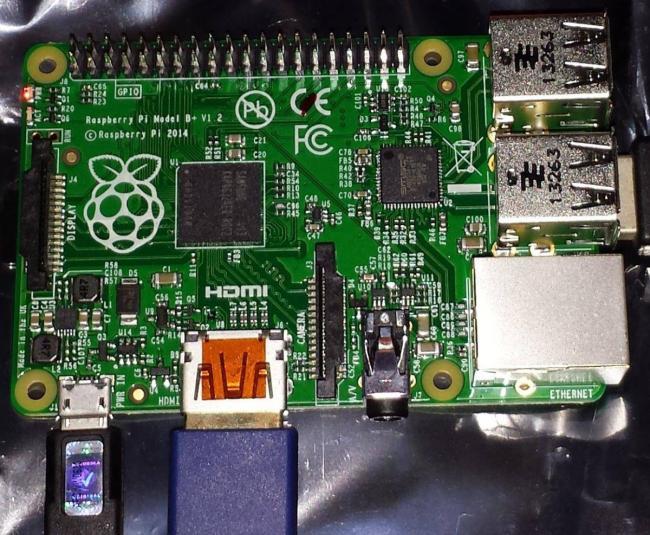 Esta es la Raspberry Pi B+