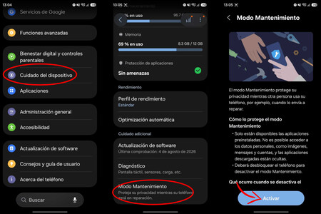 Modo Mantenimiento 2