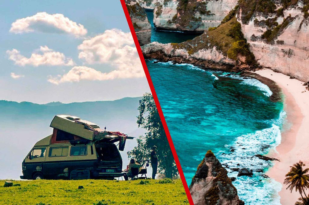 Creía que unas vacaciones en camper eran baratas, hasta que calculé que por los 40.000 euros que cuesta la furgo me puedo ir 14 años de hotel a Bali