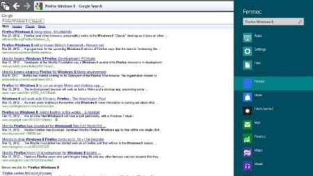 Se muestran las primeras imágenes de la versión Metro de Firefox