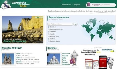 Vía Michelin ahora te ayuda con la preparación del viaje
