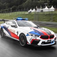 Así luce el brutal BMW M8 Competition de 625 CV vestido como nuevo Safety Car de MotoGP