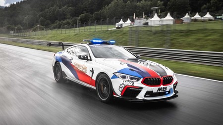 Así luce el brutal BMW M8 Competition de 625 CV vestido como nuevo Safety Car de MotoGP