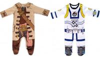 Simpáticos pijamas para pequeños piratas y astronautas 