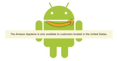 Amazon Appstore empieza a funcionar fuera de Estados Unidos