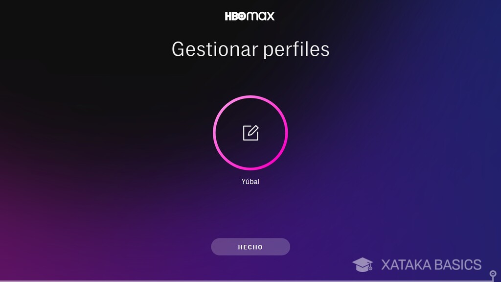 Cómo crear y editar perfiles en HBO Max