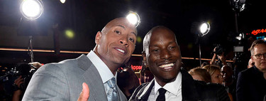 Dwayne Johnson contra Tyrese Gibson: la rivalidad que amenaza con dividir la "familia" de 'Fast & Furious'