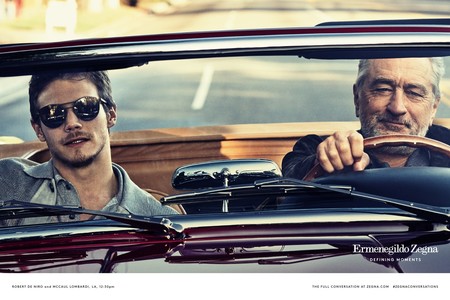 Robert de Niro da lecciones a McCaul Lombardi en el nuevo fashion film de Ermenegildo Zegna