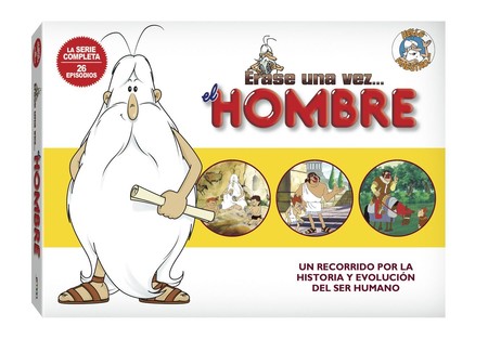 La serie educativa infantil Érase una vez el Hombre, en DVD, por 20,49 euros