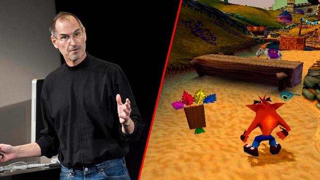 Crash Steve Jobs