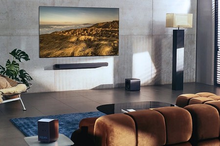 TV y barra de sonido Samsung