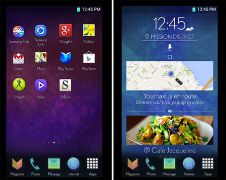 Un alternativo y reconocible diseño para TouchWiz se deja ver en vídeo