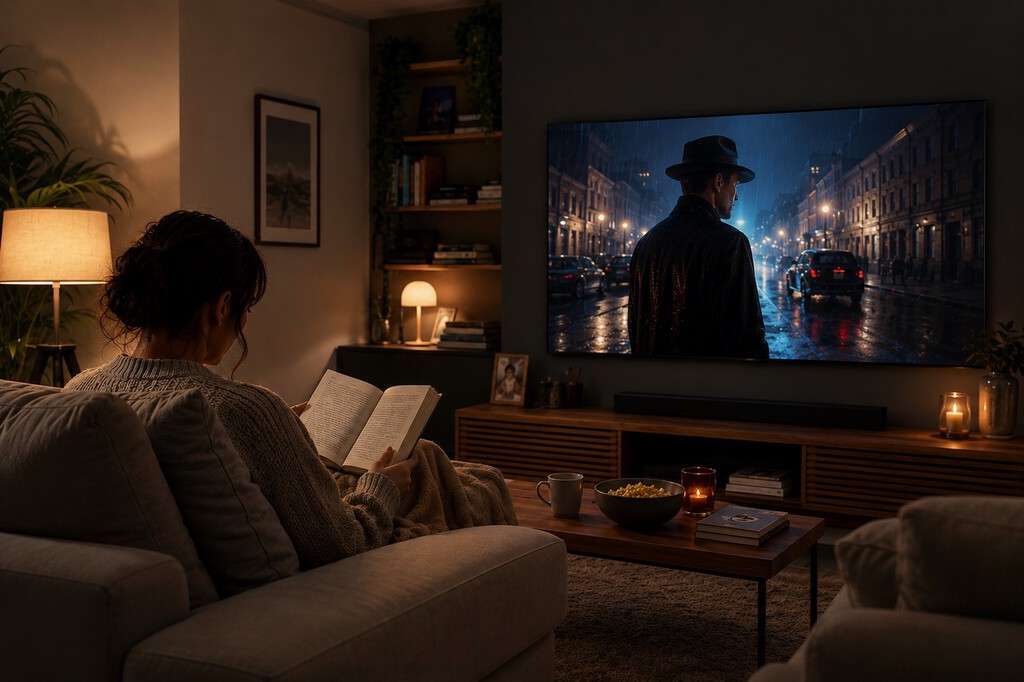 Dejamos la tele encendida aunque no la miremos: por qué necesitamos ese ruido 