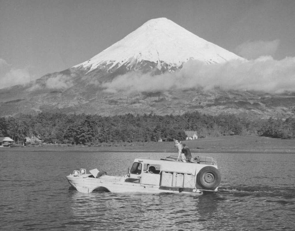 Vivieron 10 años en un Ford anfibio convertido en camper con su perra, pero el cuento de hadas acabó mal: así nació una de las mayores aventuras sobre ruedas jamás contadas