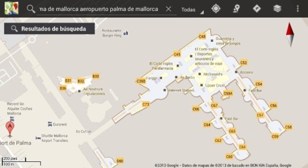 Los mapas interiores de Google Maps llegan a España