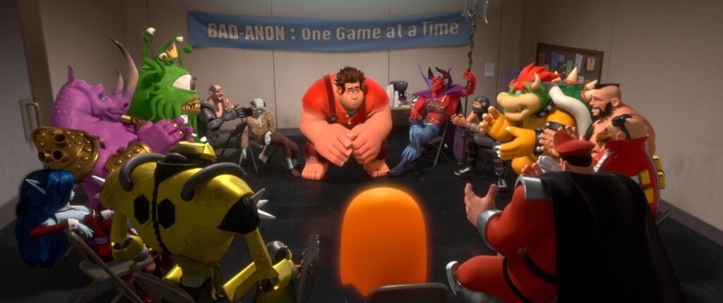 Nintendo, Capcom y Sega son como niños pequeños y jugaron en ¡Rompe Ralph! a ver quién lo tenía más grande 