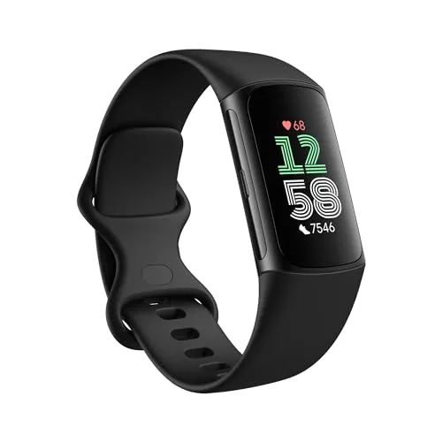 Google Fitbit Charge 6 Pulsera de actividad con 6 meses de suscripción al servicio Premium incluidos, 7 días de batería, Google Wallet y Google Maps