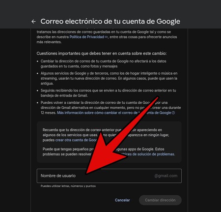 Nombre De Usuario