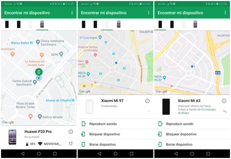 デバイス 2 を探す