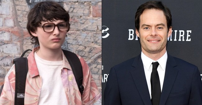 Finn Wolfhard y Bill Hader