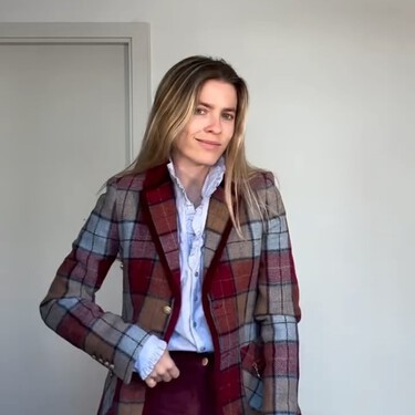 Carlota Cebrián, interiorista: "Esta colcha de lino bordado es una de las tendencias old money de hotel de lujo que tengo ya en mi cesta de rebajas de Zara Home"