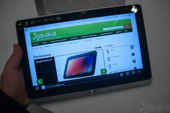 Acer Iconia W700, primeras impresiones