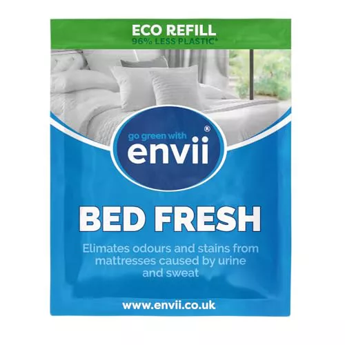 Envii Bed Fresh – Ambientador Cama Natural - Neutralizador de Olores Spray Limpieza Colchones - Elimina Malos Olores y Manchas del Colchón (Recarga)