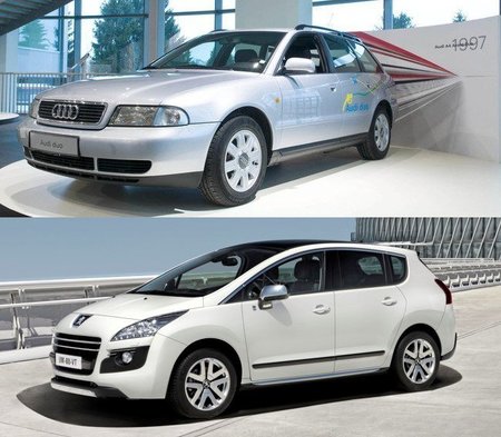 AudiDuoTDI-Peugeot3008HYbrid4