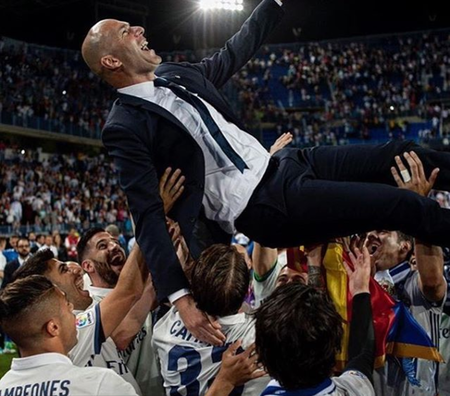 El Real Madrid también ganó la liga en redes sociales