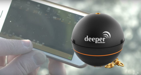 Tu smartphone puede ayudarte a pescar con Deeper, un pequeño sónar portátil