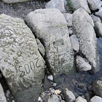 "Si me ves, llora". La sequía europea está haciendo reaparecer piedras grabadas hace siglos para advertir de futuras hambrunas 