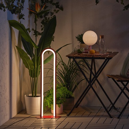 Solvinden Lampara Pie Regulacion Intensidad Luminosa Rojo 1454172 Pe991521 S5