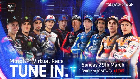 Las motos virtuales de MotoGP también rugirán en Jerez mientras que Moto2 y Moto3 se suman al 'simracing'