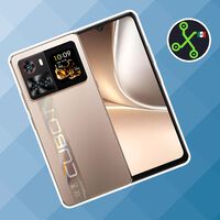 Celular Android barato con 256 GB de memoria y algo que no tiene casi ninguno: una pantalla atrás 