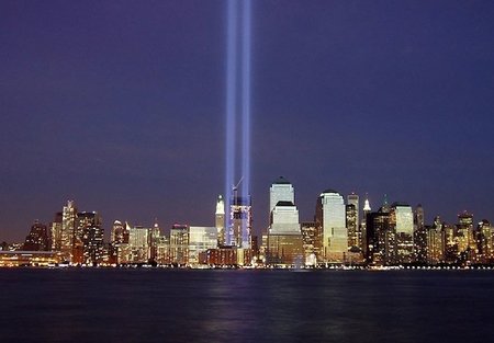 11 de septiembre: homenaje de luz en Nueva York