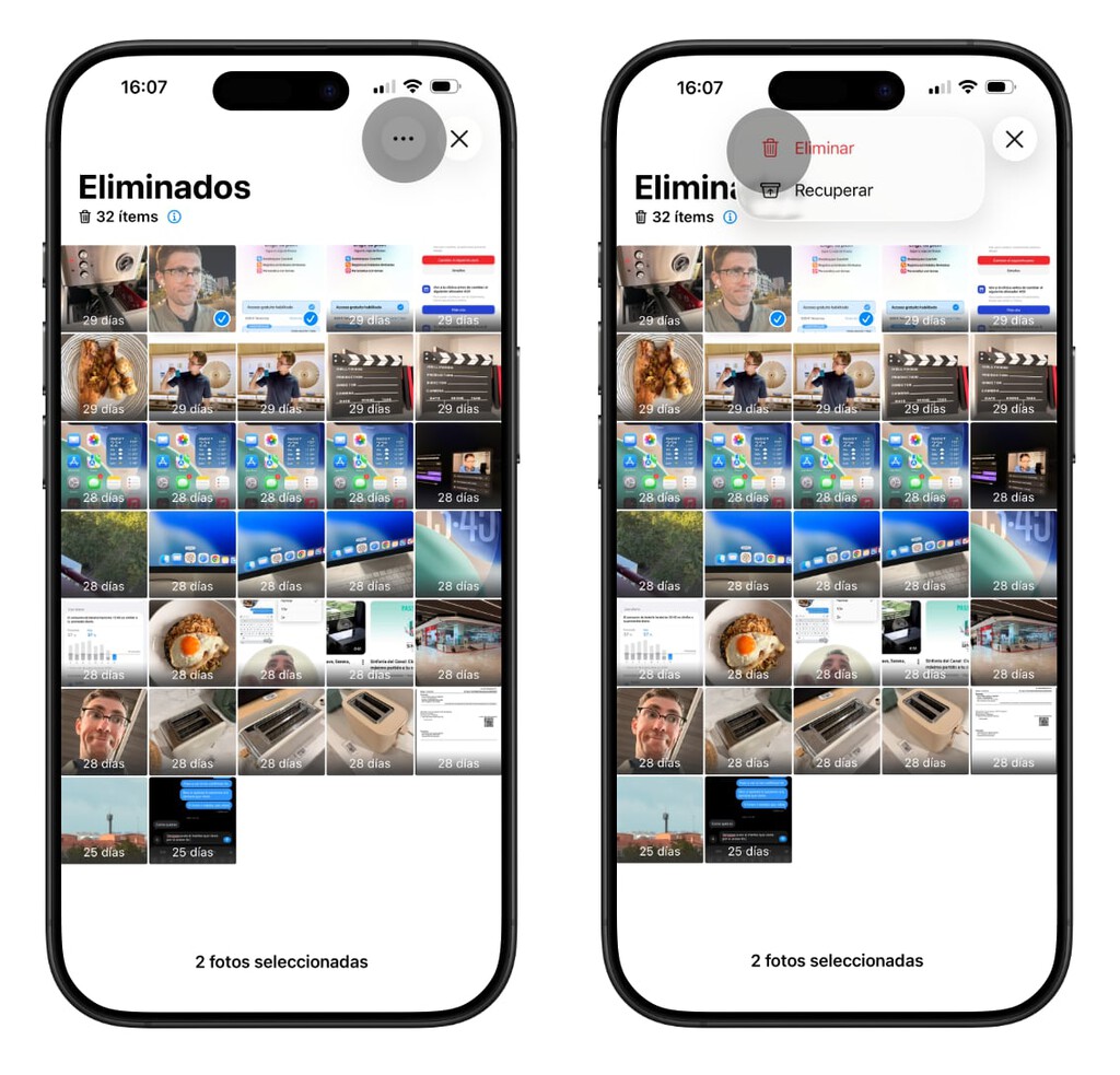 Cómo recuperar fotos borradas en un iPhone