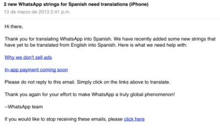 WhatsApp podría pedir una cuota de suscripción a los usuarios de iOS tal y como ha hecho en Android