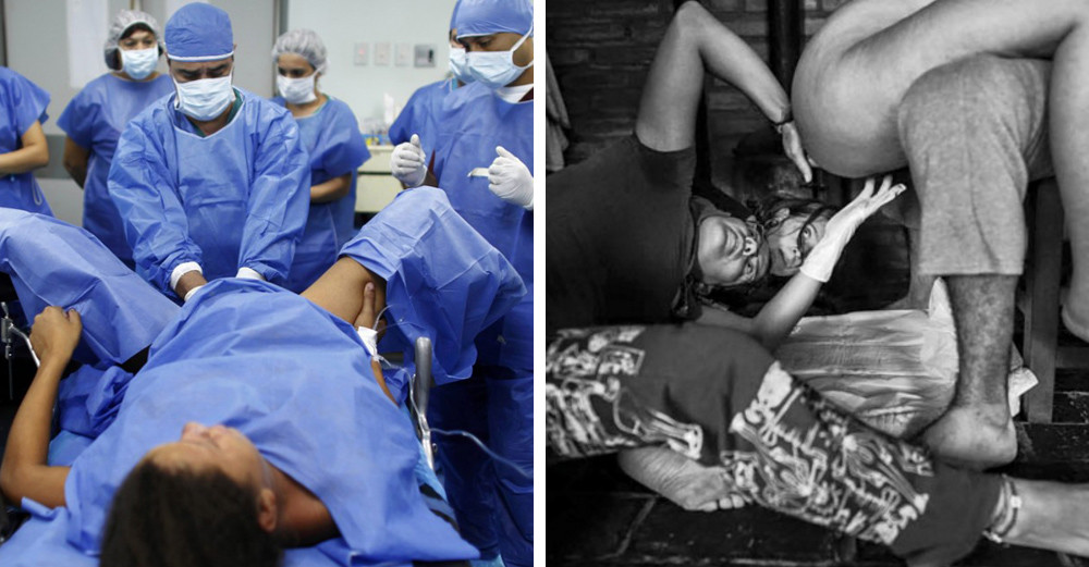 ¿Quién debe estar más cómodo en el parto: los profesionales o la madre?