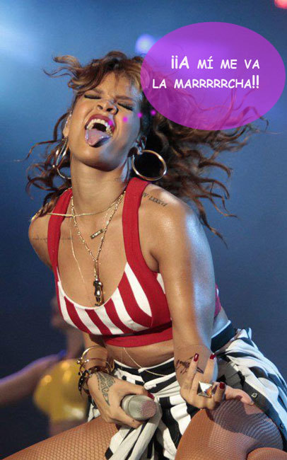 Rihanna, de fiesta con Chris Brown: ¡pero estamos tontos o qué!
