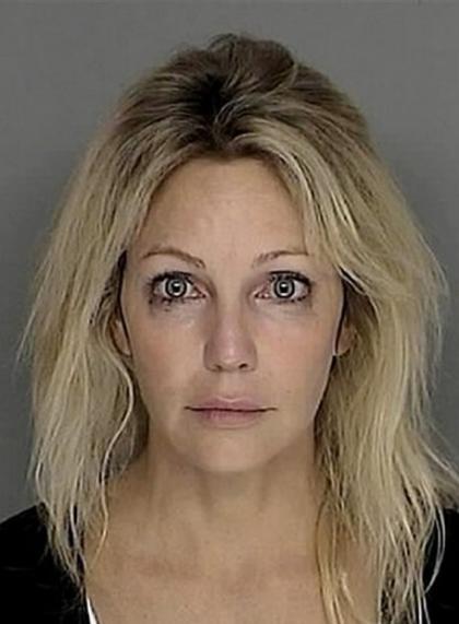 Heather Locklear detenida por conducir drogada