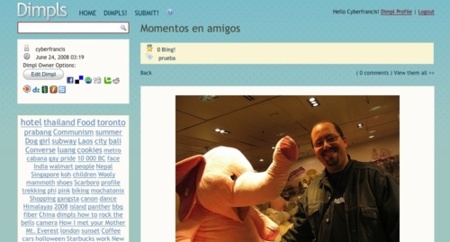 Dimpls, comparte los momentos de tu vida en imágenes y gana dinero por ello