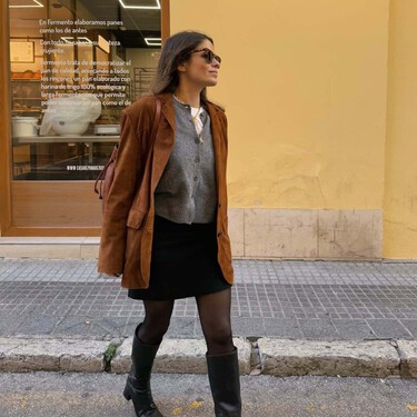 Zara lanza unas botas cowboy de piel en color burdeos que son la nueva obsesión de las chicas boho 